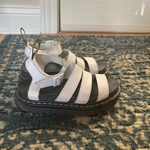 Leather Doc Martens Sandals